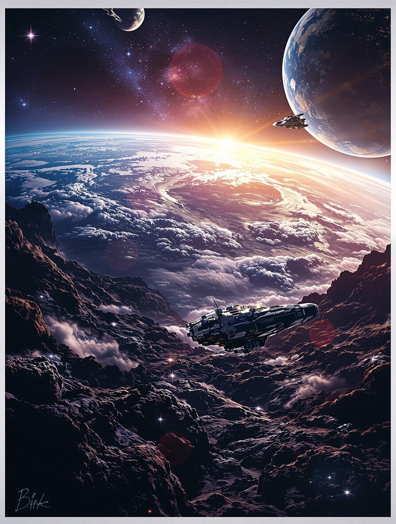 大奶影院独家出品《星际归途》高清海报